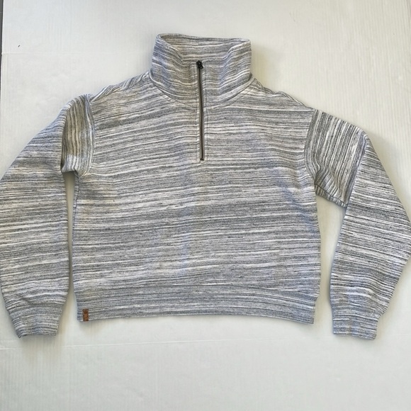 Tentree Women’s 1/4 Zip Fleece Quarter Zip Sweatshirt Medium - Picture 10 of 14